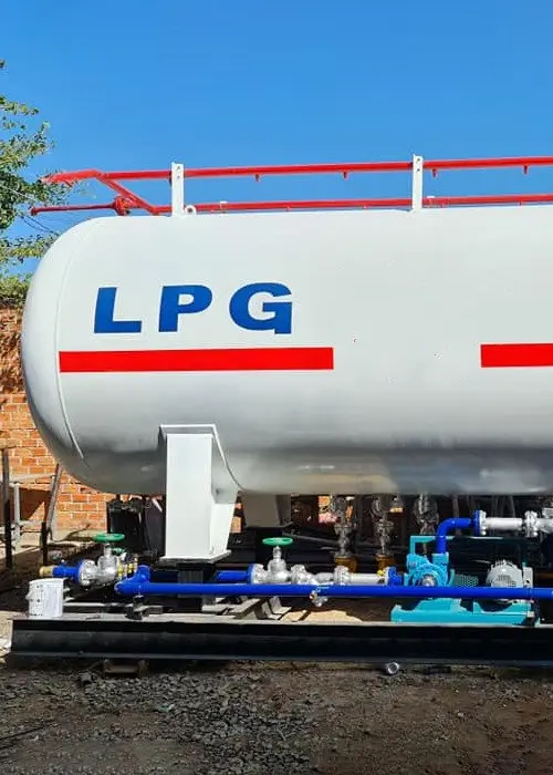 Načítání a vykládání LPG